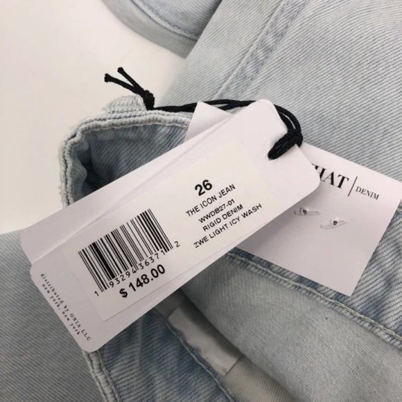 NWT WeWoreWhat The Icon High Waisted Light Wash Bootcut Jean - Picture 9 of 11